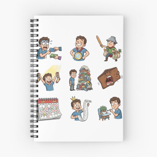 Item preview, Funny Adulting Achievements Daily Struggles Sticker Sheet designed and sold by mood-draftsman.