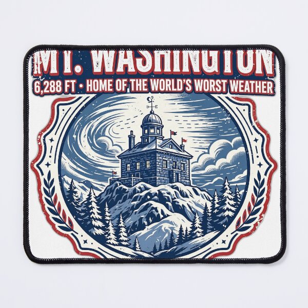 Item preview, Mt Washington Shirt - 6288 FT Home of the Worlds Worst Weather Tee designed and sold by FitEnvy.