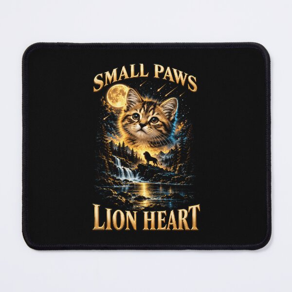 Item preview, Small Paws LION HEART designed and sold by IndieQuill .