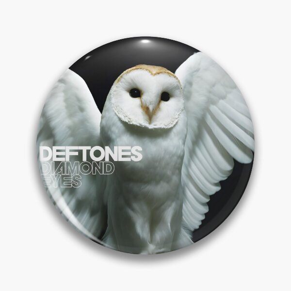 Item preview, Diamond Eyes Album Art Inspired Graphic Design with Bold Geometric Elements designed and sold by DearTrend.