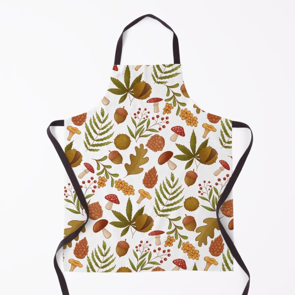 Item preview, Woodland Autumn Forest Botanical Pattern Design designed and sold by DiNata.