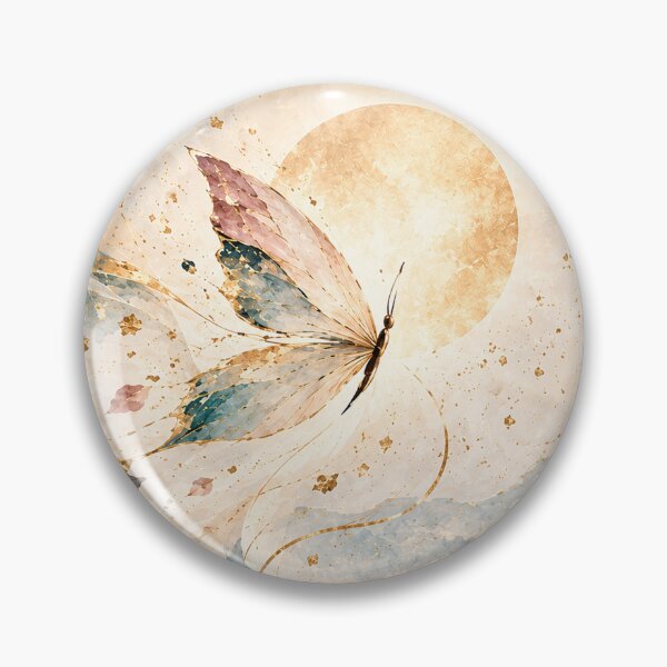 Item preview, Becoming light – watercolor butterfly in transition designed and sold by NiSchi LaVida.