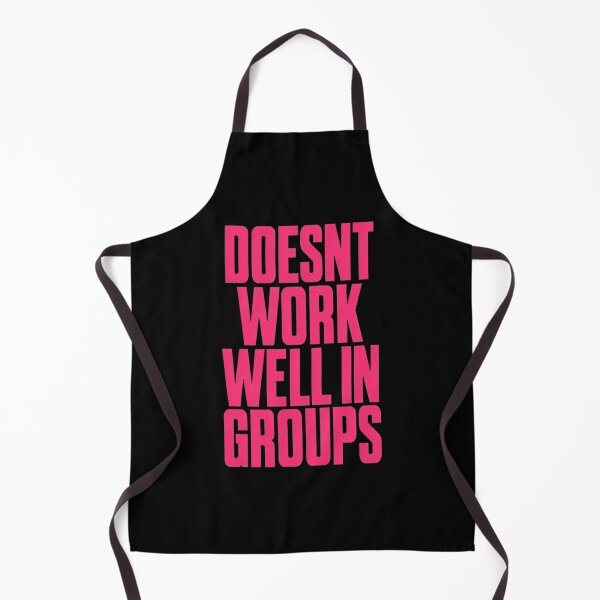 Item preview, Doesn't Work Wells In Groupss Pink  designed and sold by EmericHawthorn.