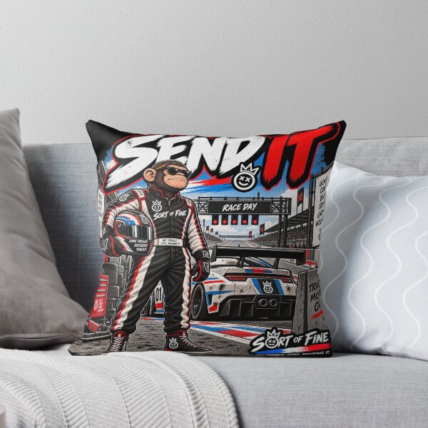 Item preview, SEND IT — Motorsport Racing designed and sold by Sort-of-Find.