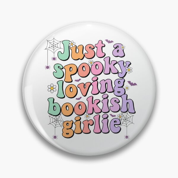 Item preview, Just A Spooky Loving Bookish Girl designed and sold by The Inspo Edit.