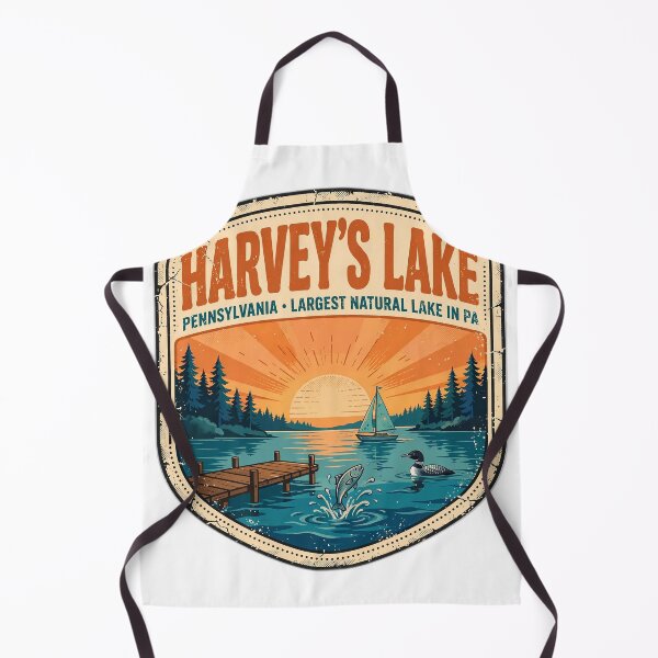 Item preview, Harveys Lake PA Shirt - Pennsylvania Largest Natural Lake Souvenir Tee designed and sold by FitEnvy.