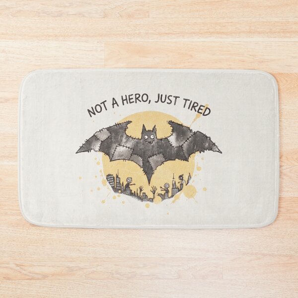 Item preview, Comic Bat of the Night Grunge Style. Light Color Edition designed and sold by Shyla Marsare.