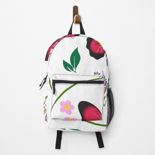 Item preview, Pink Butterfly Floral Botanical Circle designed and sold by Marathidesigns.