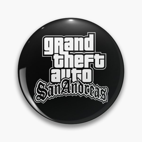 Artikelvorschau, GTA Grand Theft Auto Logo San Andreas SA entworfen und verkauft von BubblePopRed.