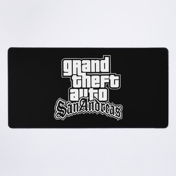 Item preview, GTA Grand Theft Auto Logo San Andreas SA designed and sold by BubblePopRed.