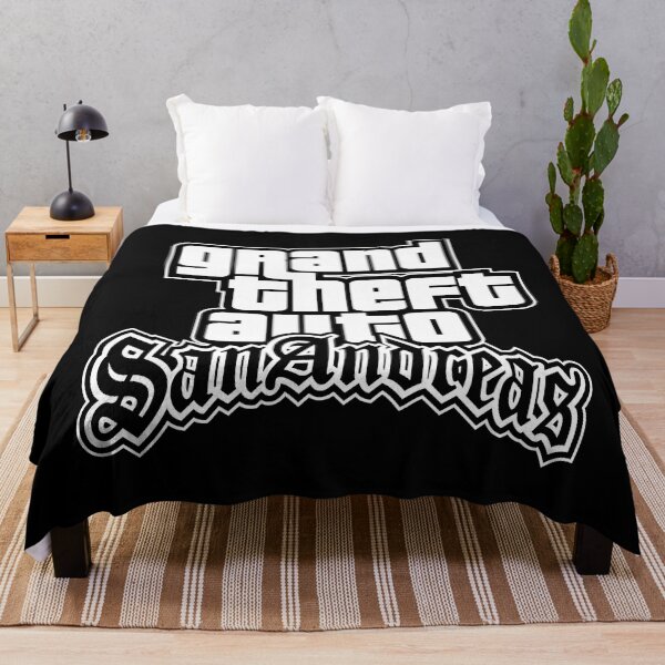 Item preview, GTA Grand Theft Auto Logo San Andreas SA designed and sold by BubblePopRed.