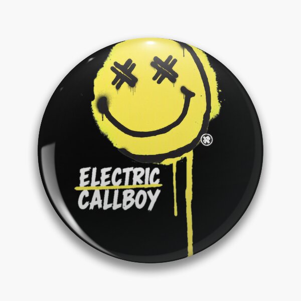 Item preview, ELECTRICS CALLBOYS Smiley Graffitis Drip Band designed and sold by EmericHawthorn.