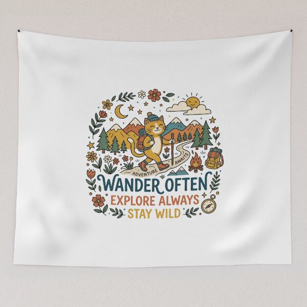 Item preview, wander often explore always stay wild designed and sold by decimalades.