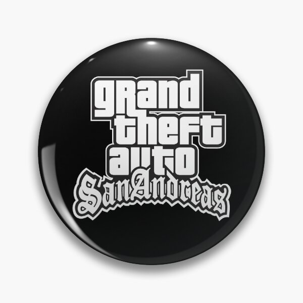 Artikelvorschau, GTA Grand Theft Auto Logo San Andreas SA entworfen und verkauft von BubblePopRed.
