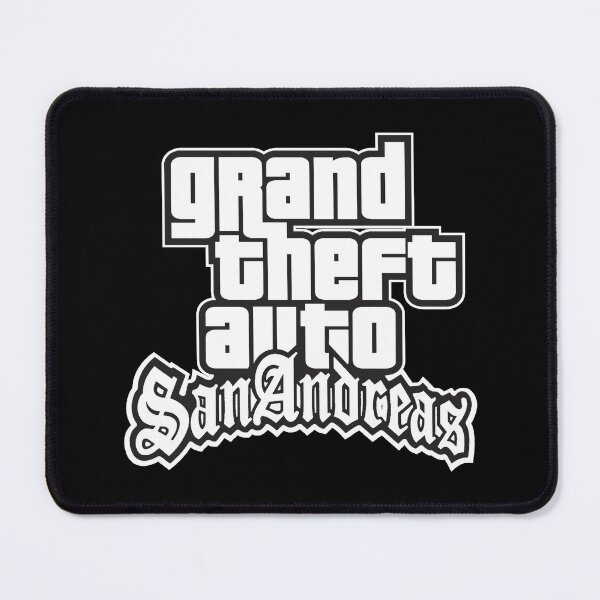 Item preview, GTA Grand Theft Auto Logo San Andreas SA designed and sold by BubblePopRed.