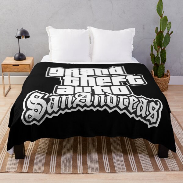 Item preview, GTA Grand Theft Auto Logo San Andreas SA designed and sold by BubblePopRed.
