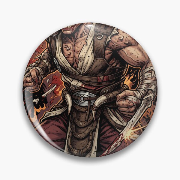 Item preview, Baraka Mortal Kombat Fighting Game Graphic Tee designed and sold by Senpaiwaves.