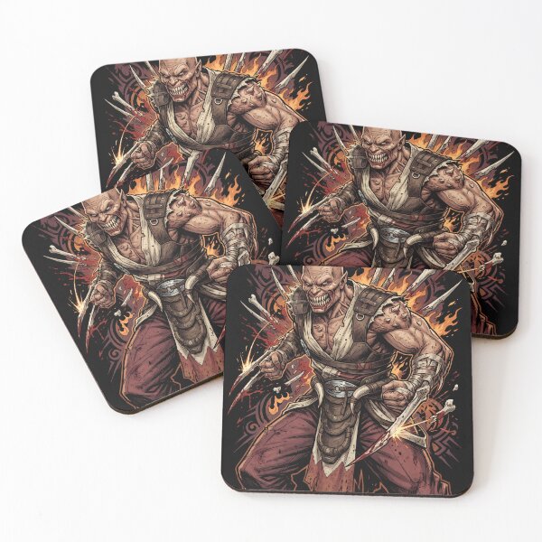 Artikelvorschau, Baraka Mortal Kombat Kampfspiel Grafik-T-Shirt entworfen und verkauft von Senpaiwaves.