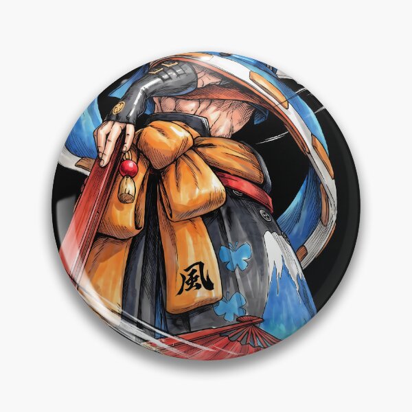 Item preview, Anji Mito Guilty Gear Fighter Graphic Tee designed and sold by Senpaiwaves.