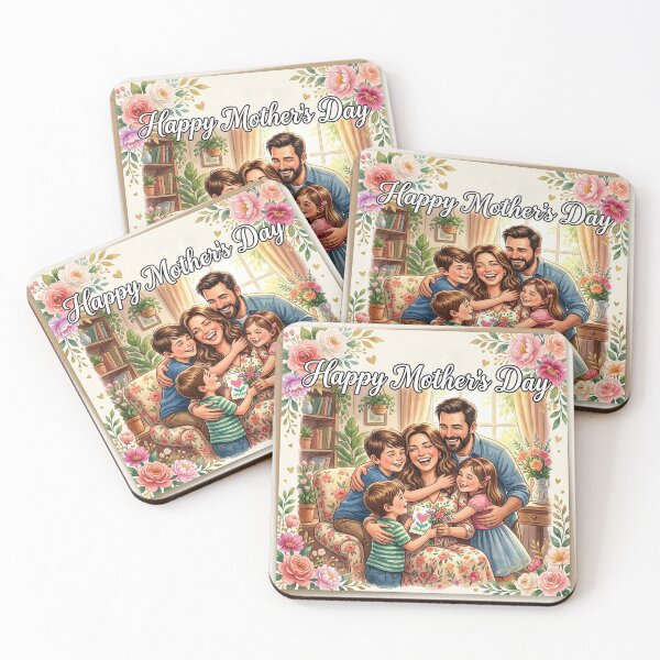 Item preview, Warm Family Mother's Day Greeting Card Cover designed and sold by Solomon-Ent-144.