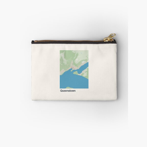 Item preview, Queenstown Minimalistic Map Art designed and sold by MapsNerd.