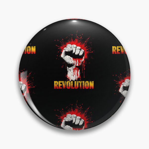 Item preview, Revolution Raised Fist Vintage Political Protest Design designed and sold by JapanAnimeSH1.