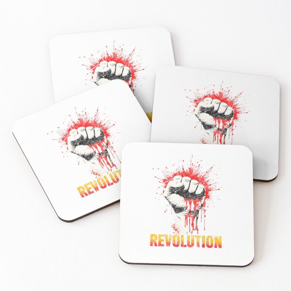 Item preview, Revolution Raised Fist Vintage Political Protest Design designed and sold by JapanAnimeSH1.