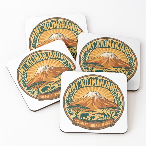 Item preview, Mt Kilimanjaro Shirt - 19341 FT Roof of Africa Safari Tee designed and sold by FitEnvy.
