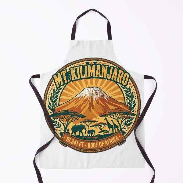 Item preview, Mt Kilimanjaro Shirt - 19341 FT Roof of Africa Safari Tee designed and sold by FitEnvy.