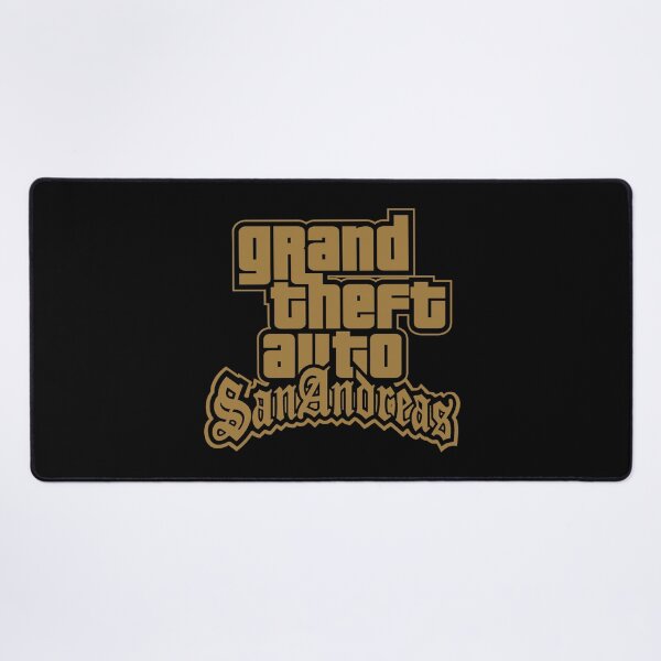 Item preview, GTA Grand Theft Auto Logo San Andreas SA Bronze designed and sold by BubblePopRed.