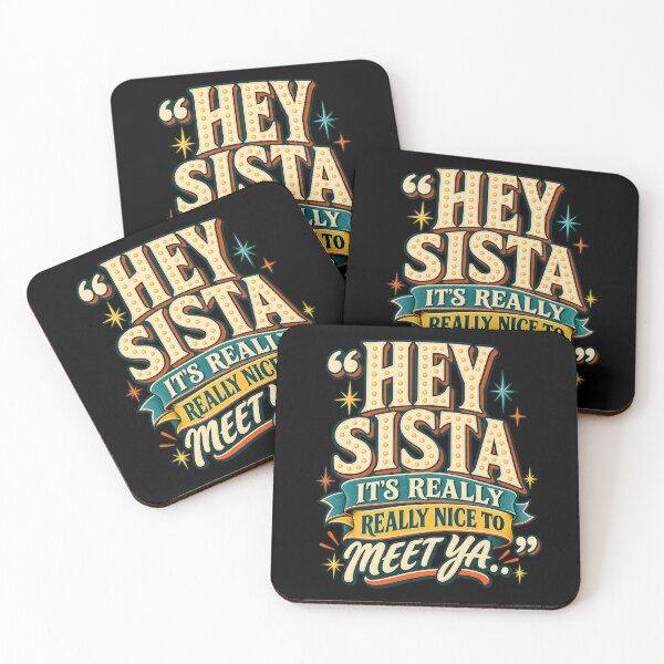 Item preview, hey sista its really really nice to meet ya designed and sold by dianadouri.