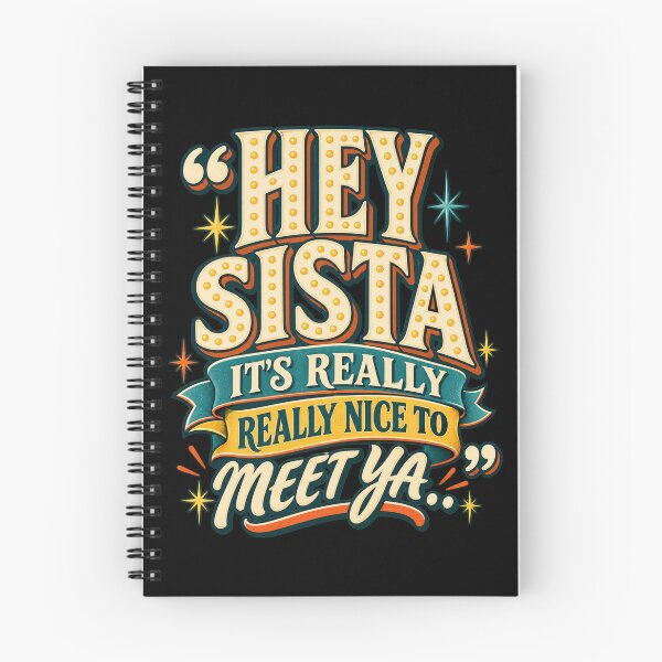 Item preview, hey sista its really really nice to meet ya designed and sold by dianadouri.