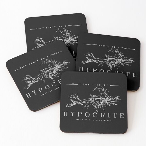 Item preview, Don’t Be a Hypocrite – Nice Speech, Wrong Example T-Shirt designed and sold by Zakaria Azis.