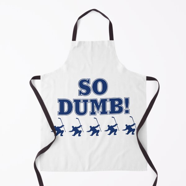 Item preview, SO DUMB! In Tampa Bay Blue and White. designed and sold by Hattrixz.