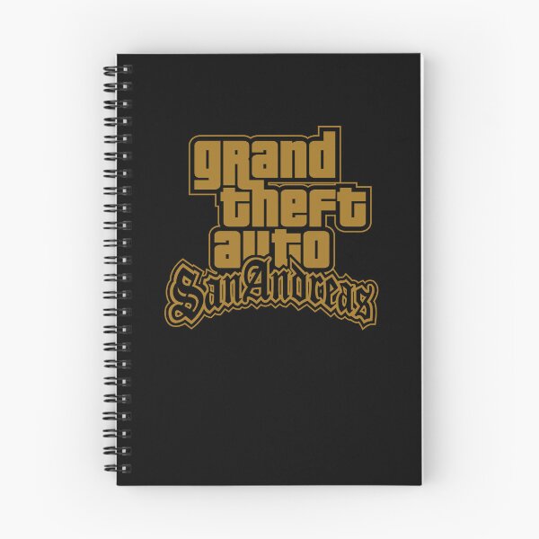 Item preview, GTA Grand Theft Auto Logo San Andreas SA Bronze designed and sold by BubblePopRed.