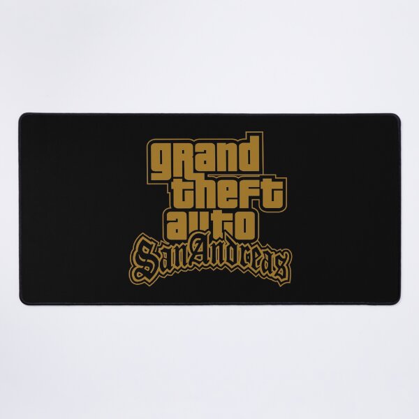 Item preview, GTA Grand Theft Auto Logo San Andreas SA Bronze designed and sold by BubblePopRed.