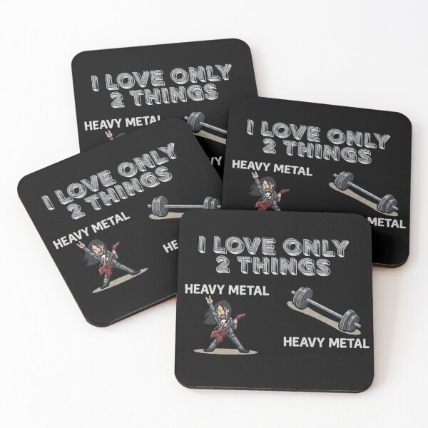 Item preview, I love only 2 things Heavy metal and heavy metal designed and sold by Konvero.