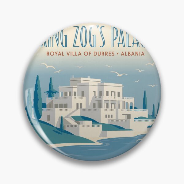 Item preview, King Zogs Palace Shirt - Royal Villa of Durres Albania Souvenir Tee designed and sold by FitEnvy.