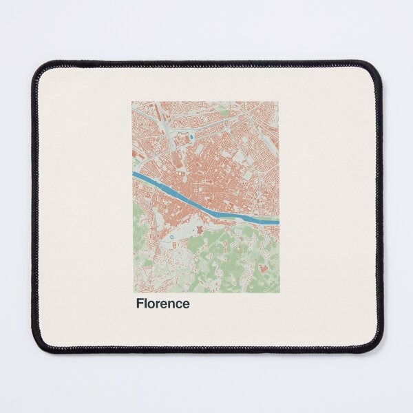 Item preview, Florence Minimalistic Map Art designed and sold by MapsNerd.