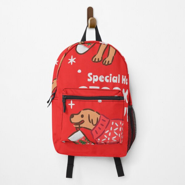 Item preview, Golden Retriever holding Christmas Stocking in Mouth designed and sold by monkik.