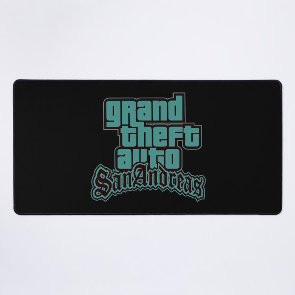 Item preview, GTA Grand Theft Auto Logo San Andreas SA Green Blue Grove Street designed and sold by BubblePopRed.