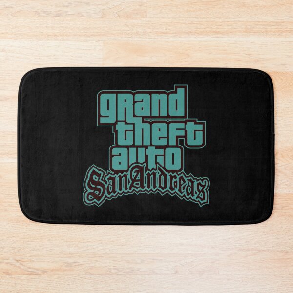 Item preview, GTA Grand Theft Auto Logo San Andreas SA Green Blue Grove Street designed and sold by BubblePopRed.