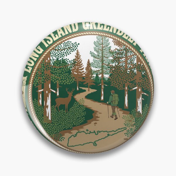 Item preview, Long Island Greenbelt Trail Shirt | Heckscher to Sunken Meadow 32 Miles Vintage Hiking T-Shirt designed and sold by FitEnvy.