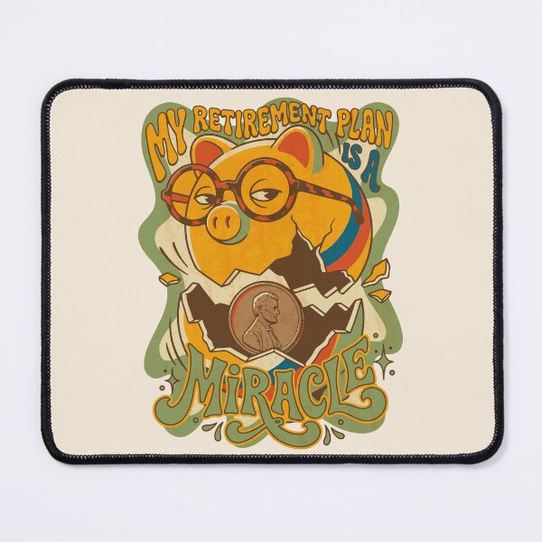 Item preview, Groovy Broken Piggy Bank - Light Colors Edition designed and sold by Shyla Marsare.