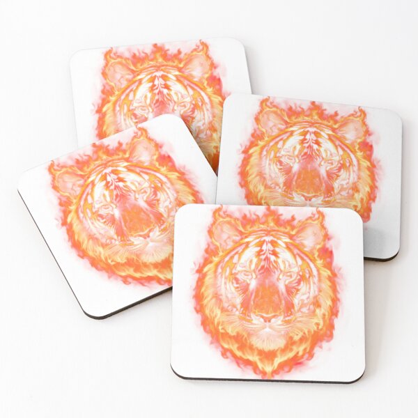 Item preview, Fire Tiger Fantasy Design designed and sold by IZZO CREATIVE STUDIO.
