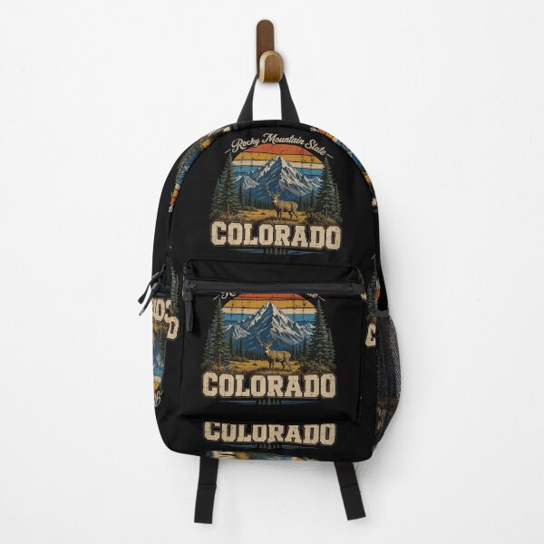 Item preview, Colorado Rocky Mountain State Vintage Nature Wildlife Design designed and sold by JapanAnimeSH1.