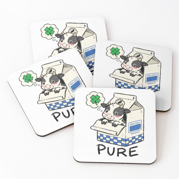 Item preview, Cute Cow Lucky Clover designed and sold by NzrProcreate.