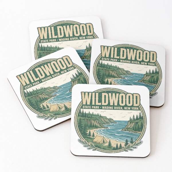 Item preview, Wildwood State Park Wading River NY Shirt | Vintage Long Island Sound Souvenir T-Shirt designed and sold by FitEnvy.