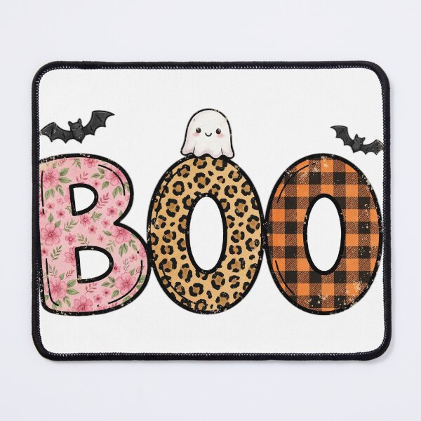Item preview, Boo Halloween PNG Floral Leopard Plaid Letters designed and sold by Worn and Witty.