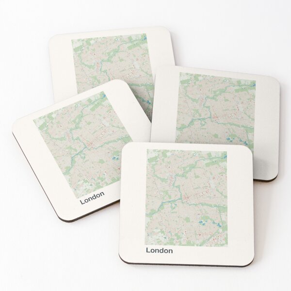 Item preview, London Minimalistic Map Art designed and sold by MapsNerd.